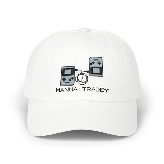 'Wanna Trade?' Blue GBC Embroidered Hat
