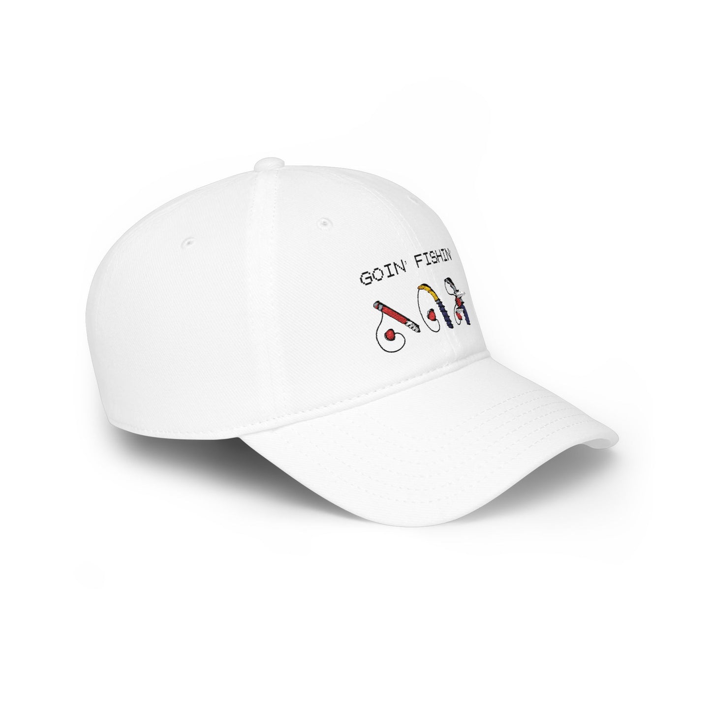 Goin' Fishin' Low Profile Baseball Cap