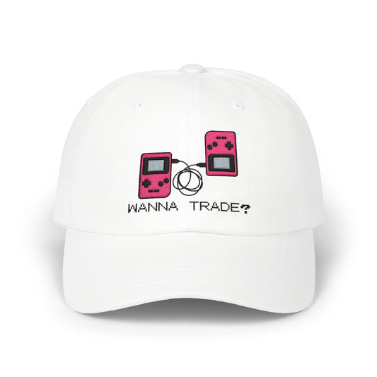 'Wanna Trade?' Pink GBC Embroidered Hat