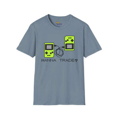 'Wanna Trade?' Lime GBC Shirt