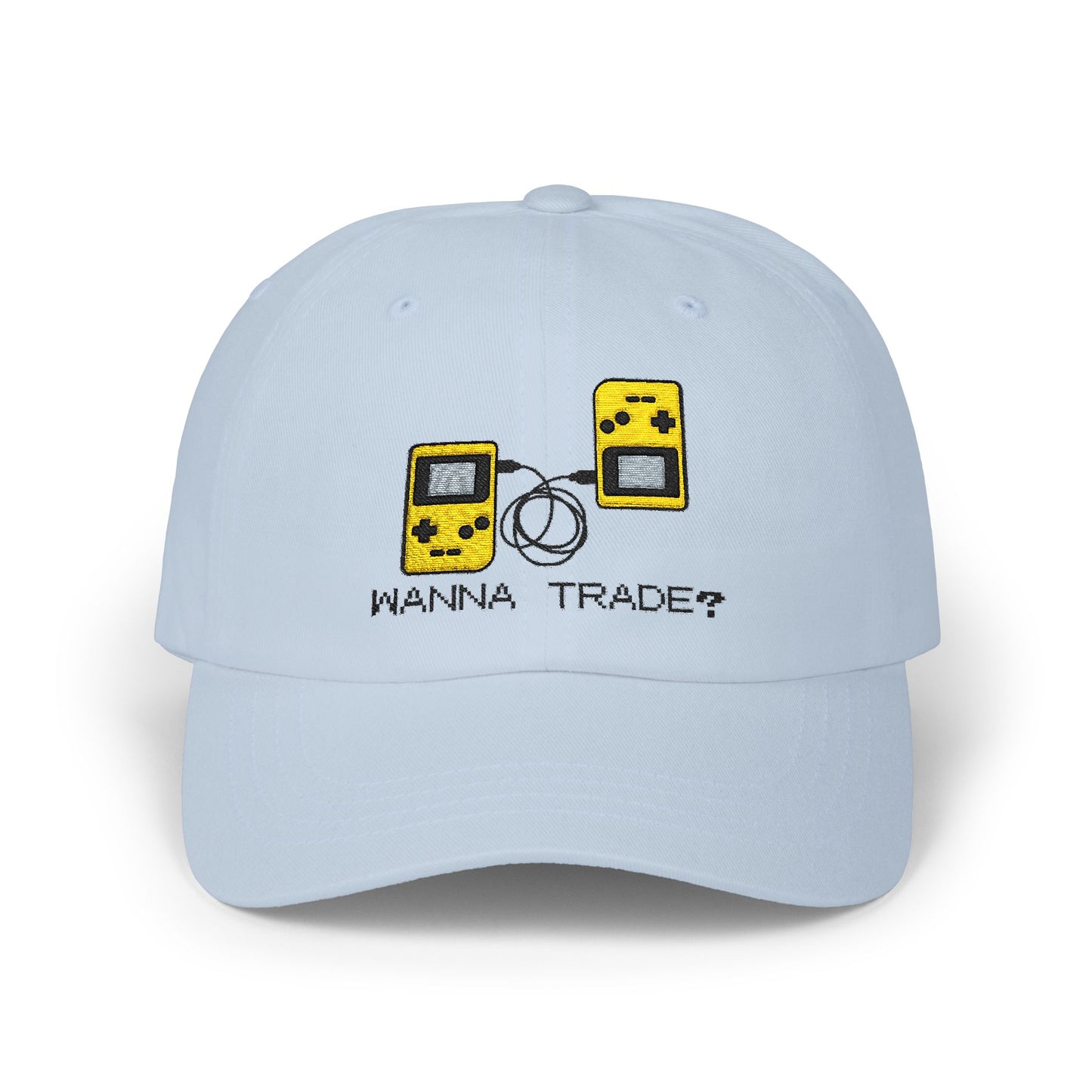 'Wanna Trade?' Yellow GBC Embroidered Hat