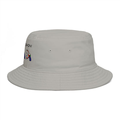 Goin' Fishin' Rods Bucket Hat