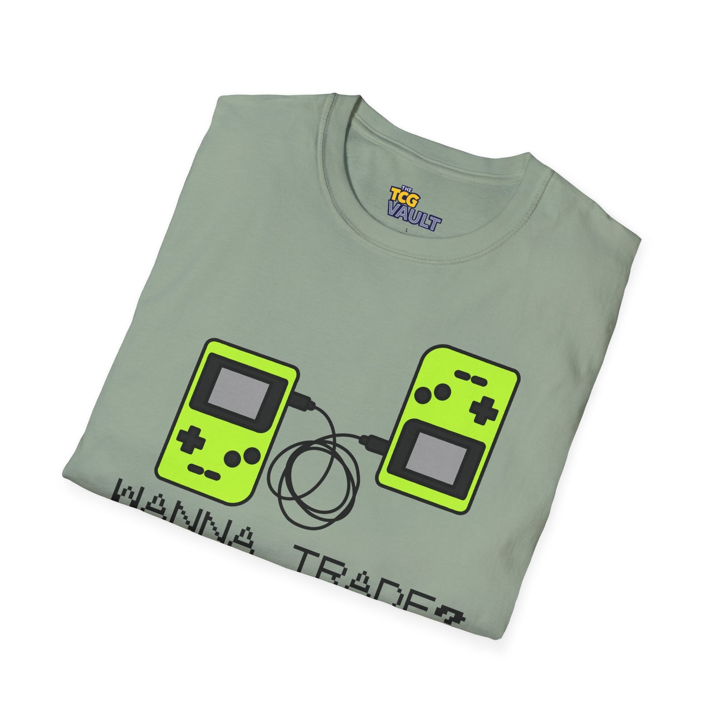 'Wanna Trade?' Lime GBC Shirt