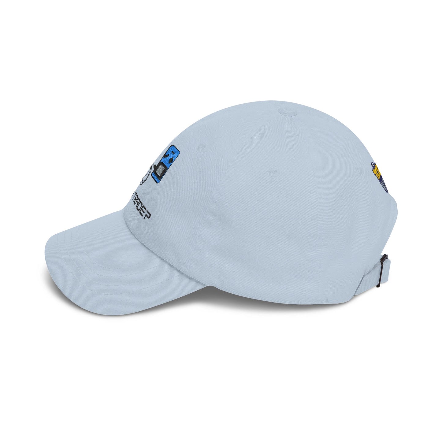 'Wanna Trade?' Blue GBC Embroidered Hat