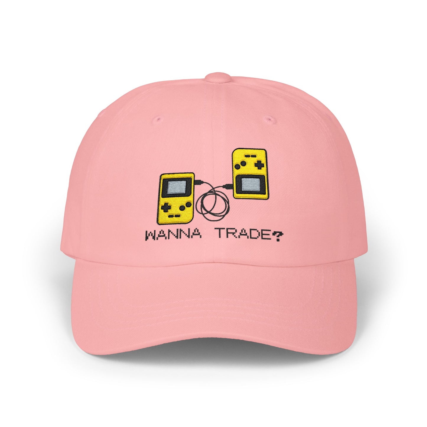 'Wanna Trade?' Yellow GBC Embroidered Hat