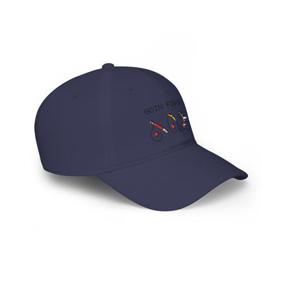Goin' Fishin' Low Profile Baseball Cap