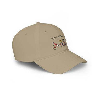 Goin' Fishin' Low Profile Baseball Cap