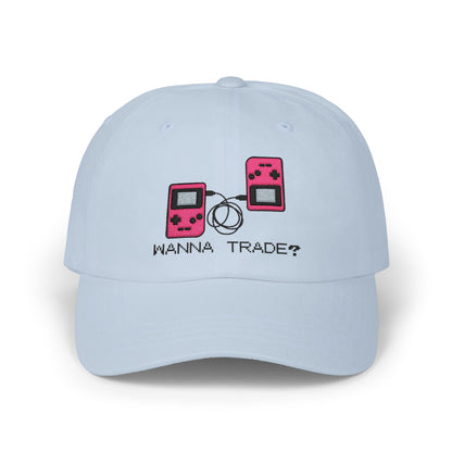 'Wanna Trade?' Pink GBC Embroidered Hat