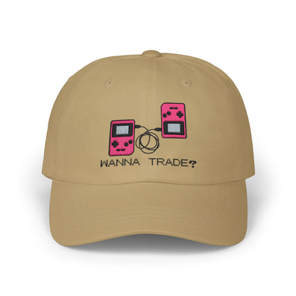 'Wanna Trade?' Pink GBC Embroidered Hat