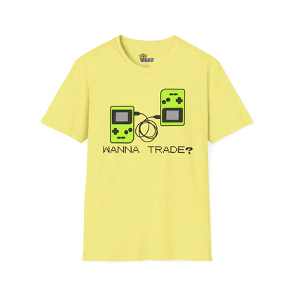'Wanna Trade?' Lime GBC Shirt