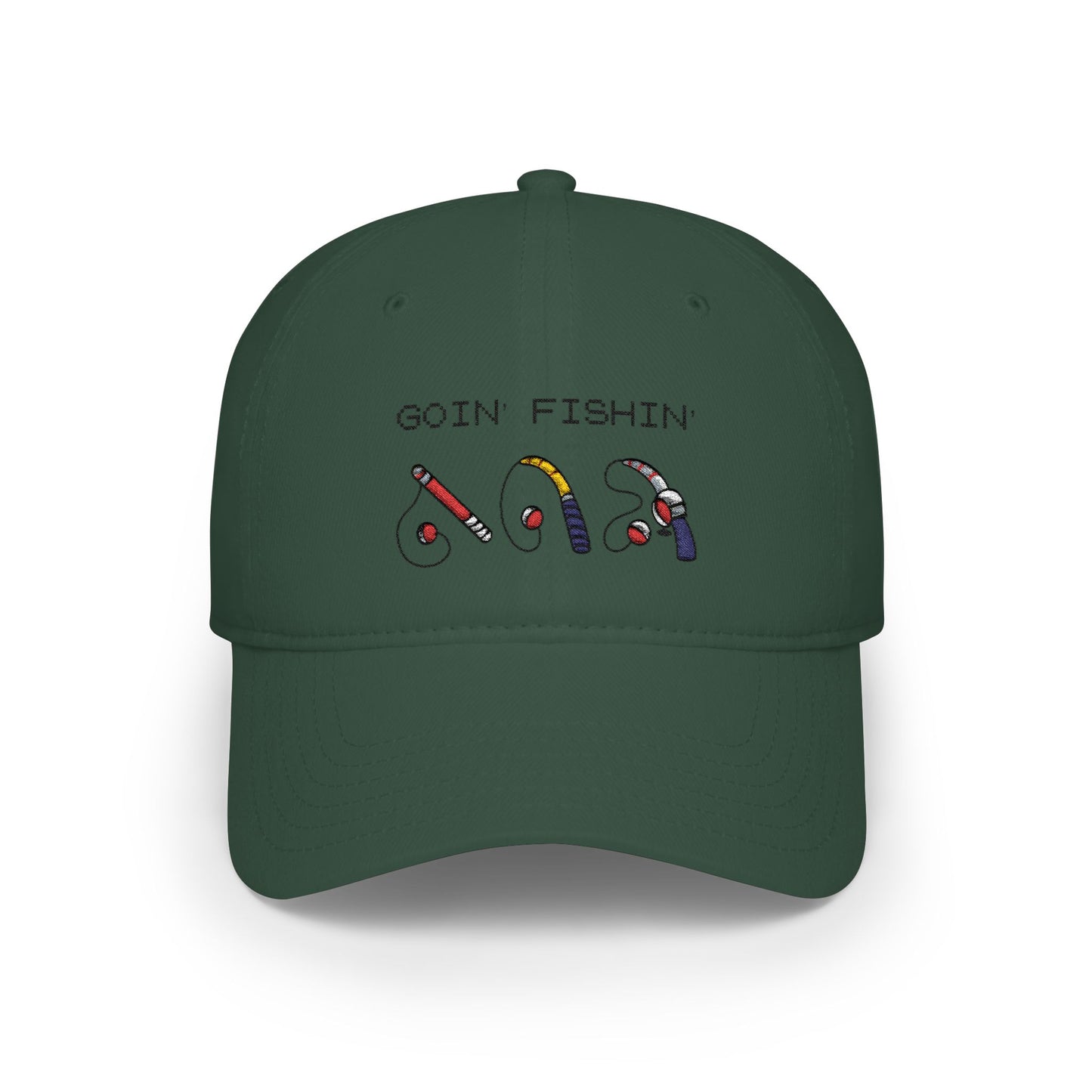 Goin' Fishin' Low Profile Baseball Cap