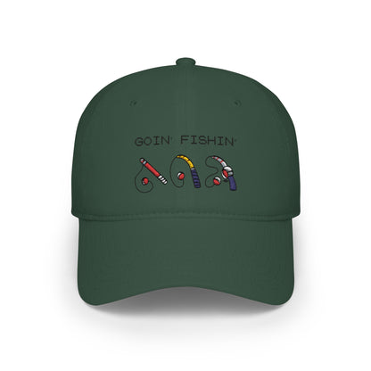 Goin' Fishin' Low Profile Baseball Cap