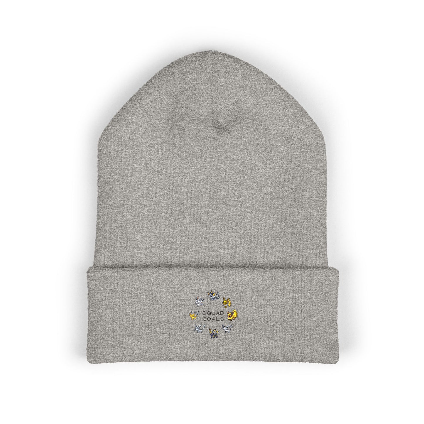 Squad Goals Evolutions Embroidered Cuffed Beanie
