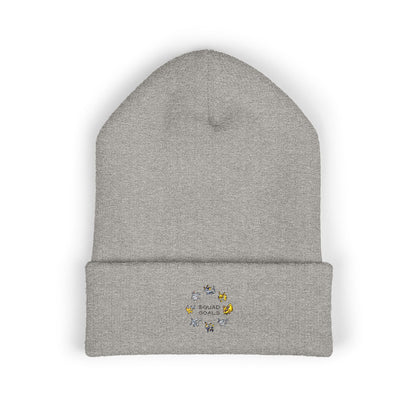 Squad Goals Evolutions Embroidered Cuffed Beanie