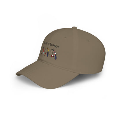 Goin' Fishin' Low Profile Baseball Cap