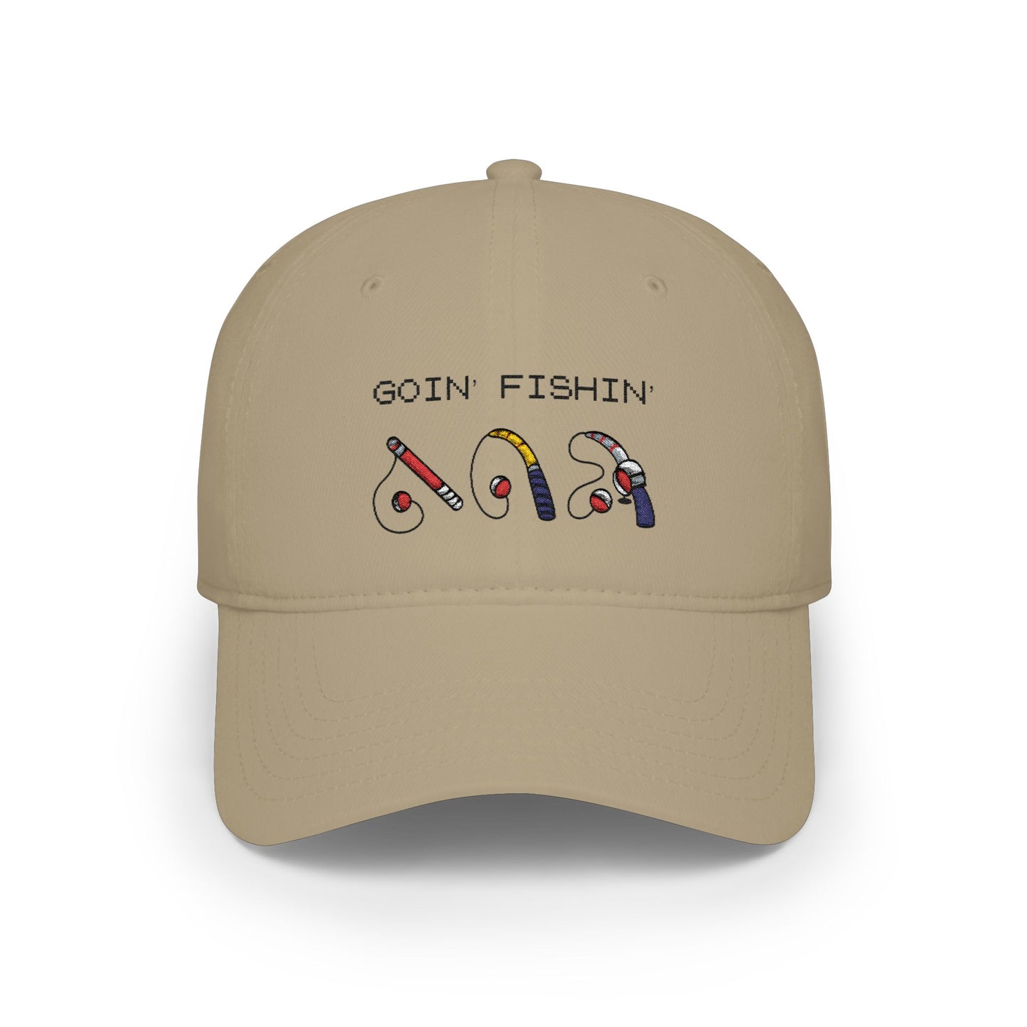 Goin' Fishin' Low Profile Baseball Cap