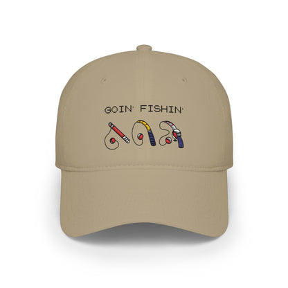 Goin' Fishin' Low Profile Baseball Cap