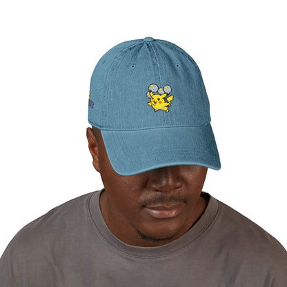 'Float On' Pika Denim Embroidered Hat