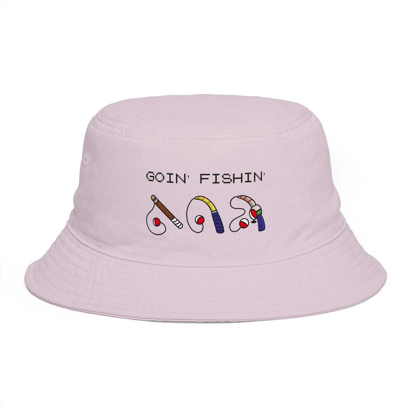 Goin' Fishin' Rods Bucket Hat