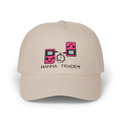 'Wanna Trade?' Pink GBC Embroidered Hat