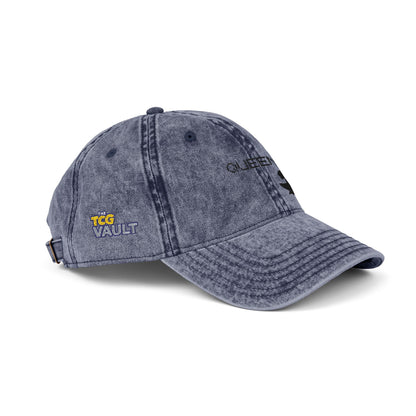 Queen Distressed Dad Hat