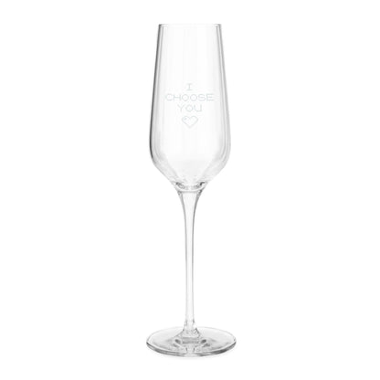 Champagne Glass, 8.25 oz (Engraving)