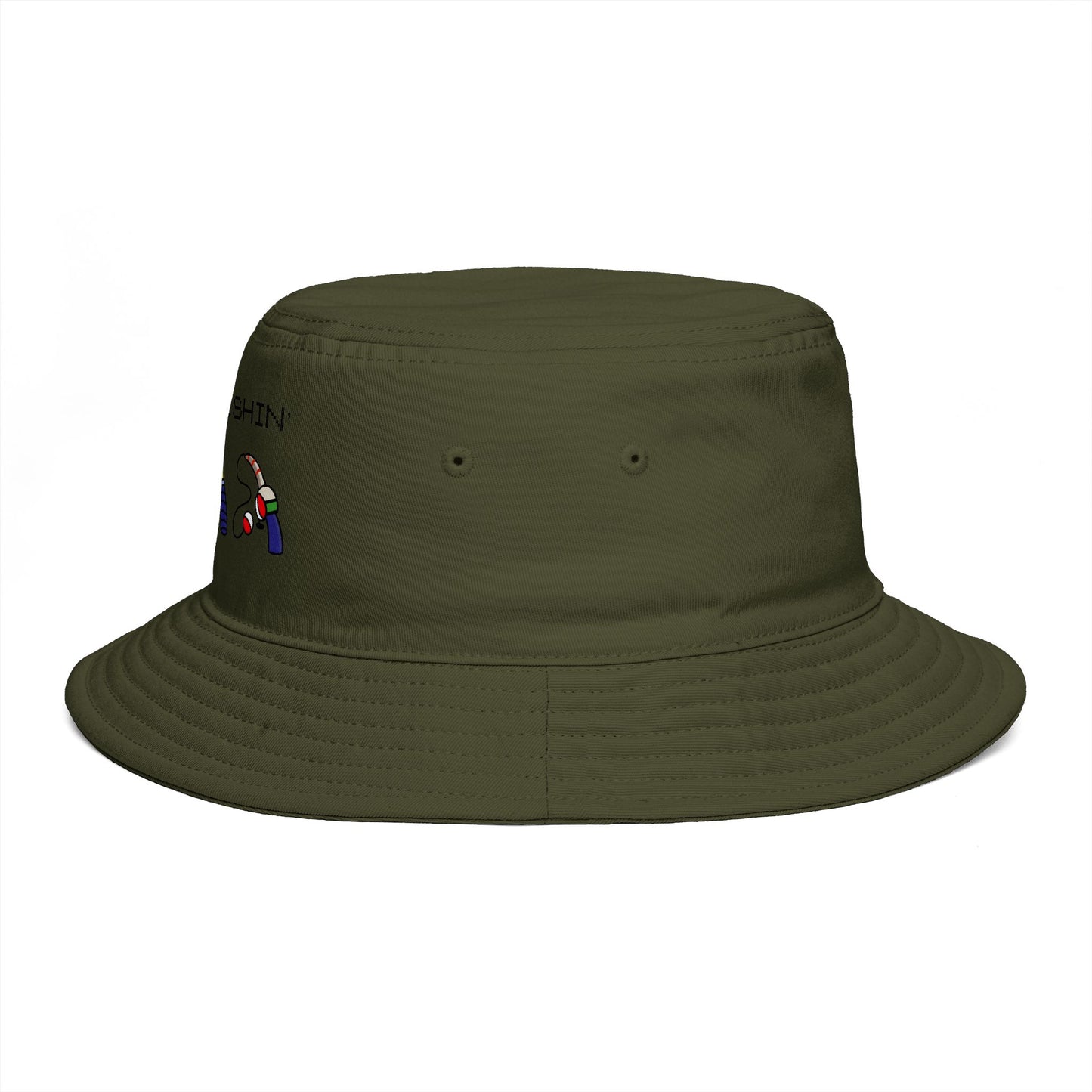 Goin' Fishin' Rods Bucket Hat