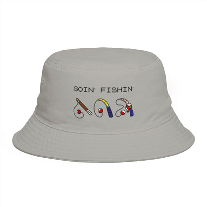 Goin' Fishin' Rods Bucket Hat