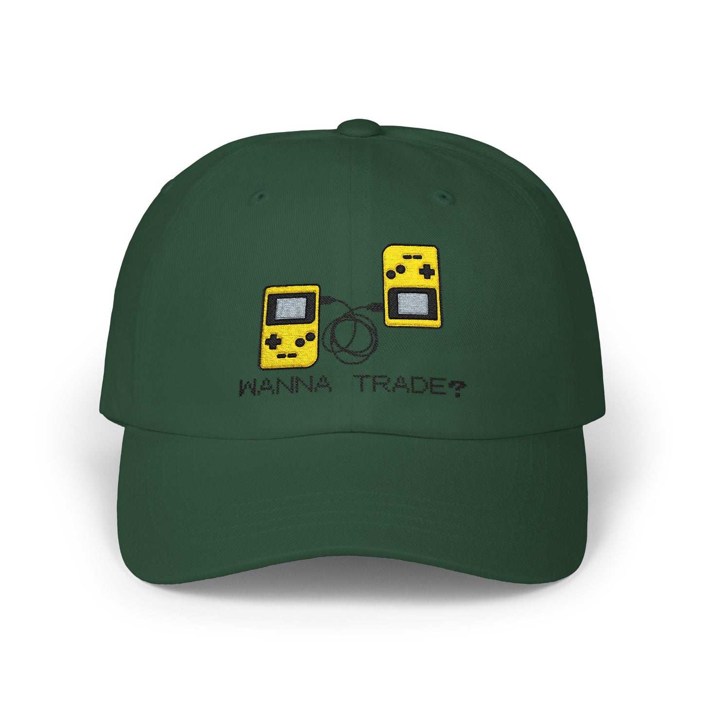 'Wanna Trade?' Yellow GBC Embroidered Hat