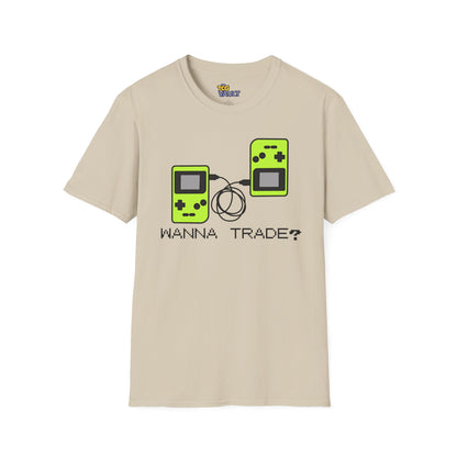 'Wanna Trade?' Lime GBC Shirt