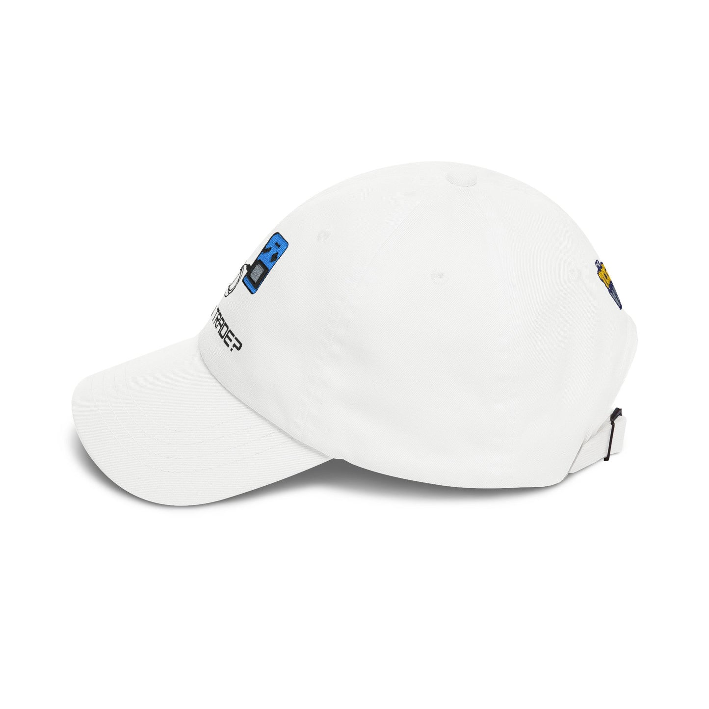 'Wanna Trade?' Blue GBC Embroidered Hat
