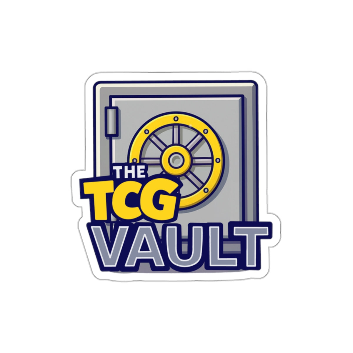 The TCG Vault Logo Sticker