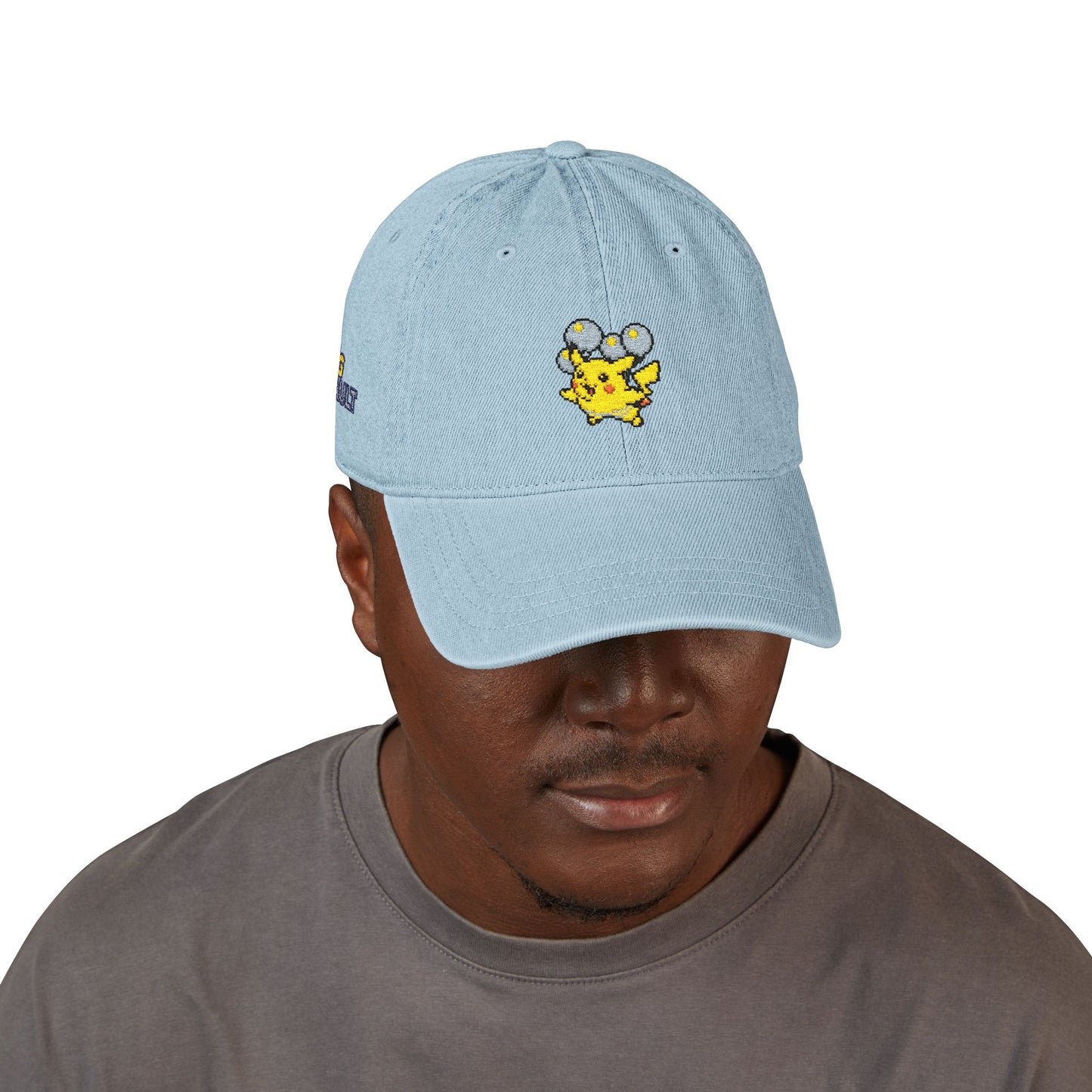 'Float On' Pika Denim Embroidered Hat