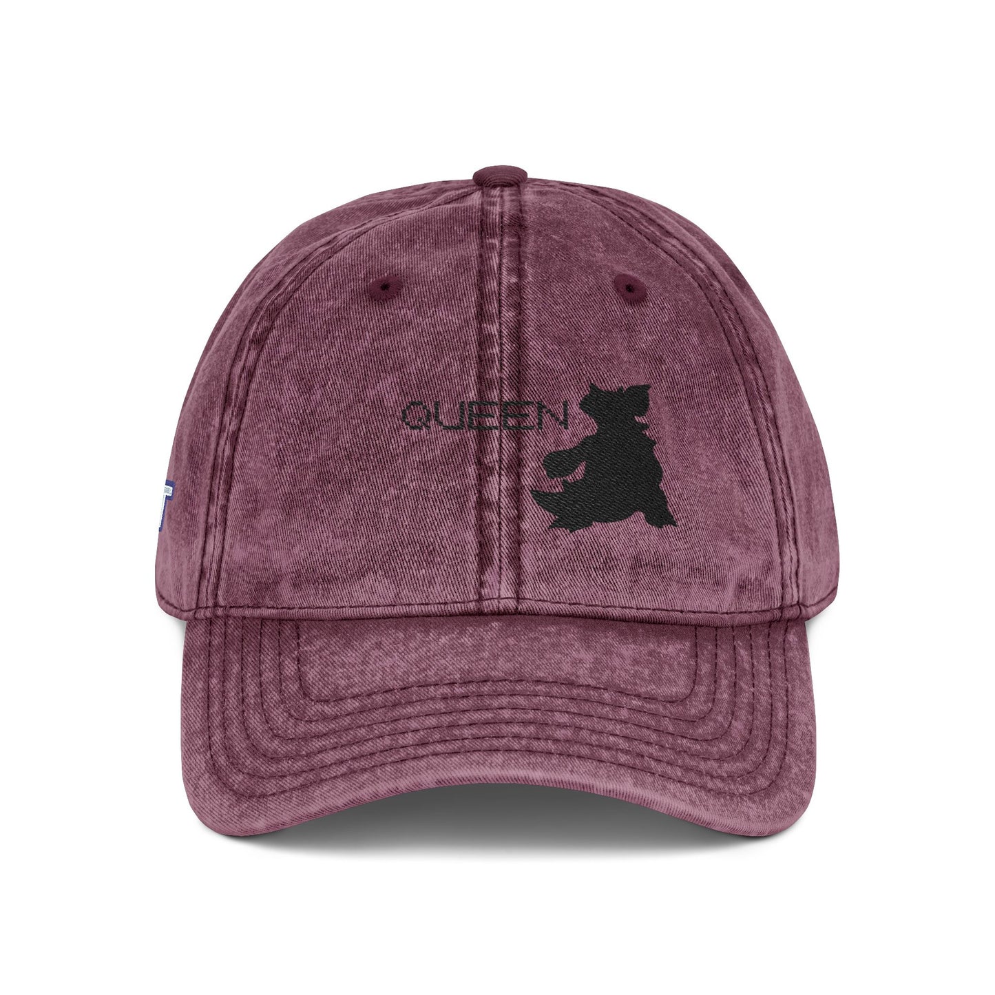 Queen Distressed Dad Hat