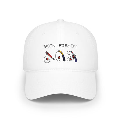 Goin' Fishin' Low Profile Baseball Cap