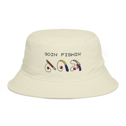 Goin' Fishin' Rods Bucket Hat
