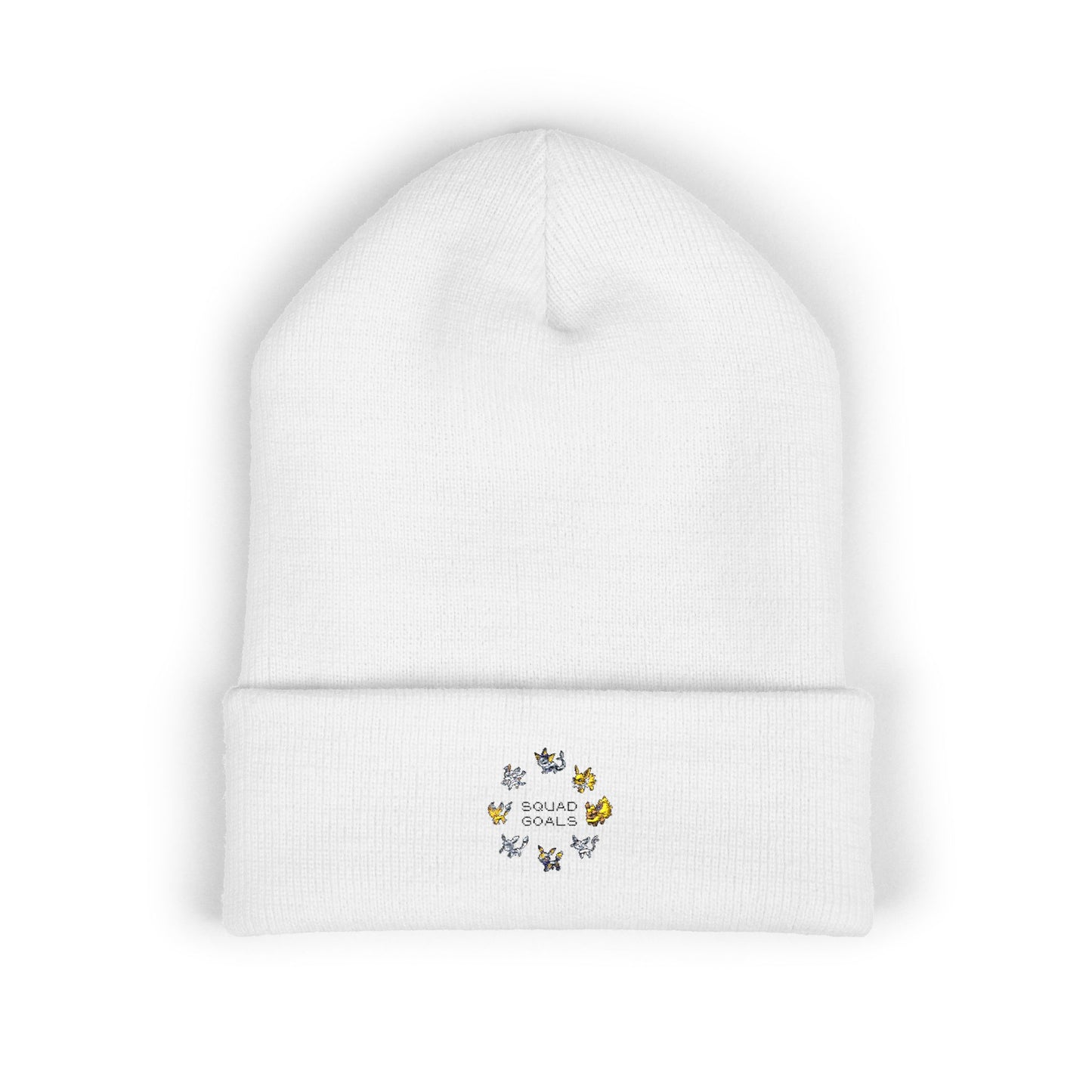 Squad Goals Evolutions Embroidered Cuffed Beanie