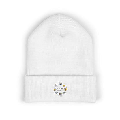 Squad Goals Evolutions Embroidered Cuffed Beanie