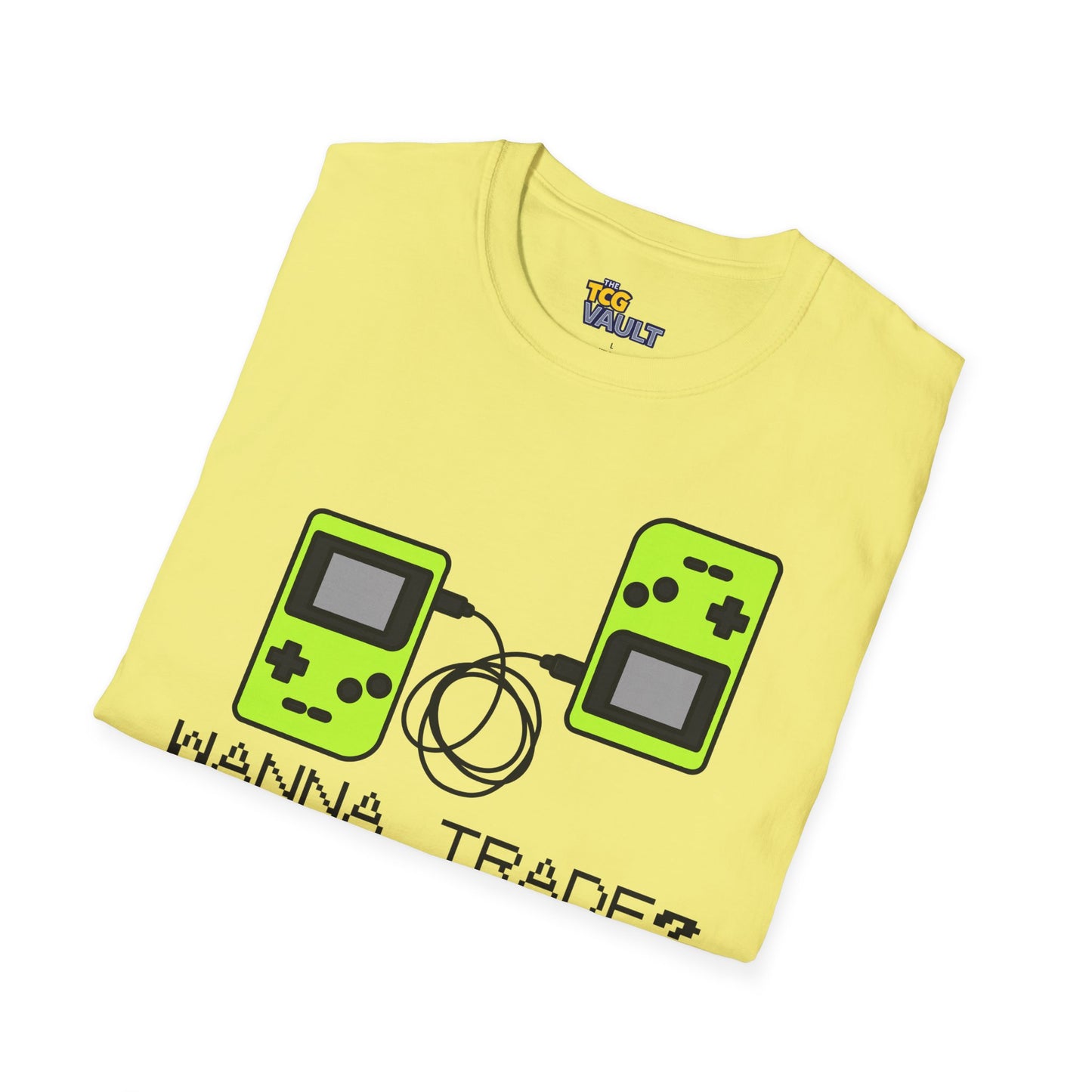 'Wanna Trade?' Lime GBC Shirt