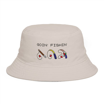 Goin' Fishin' Rods Bucket Hat