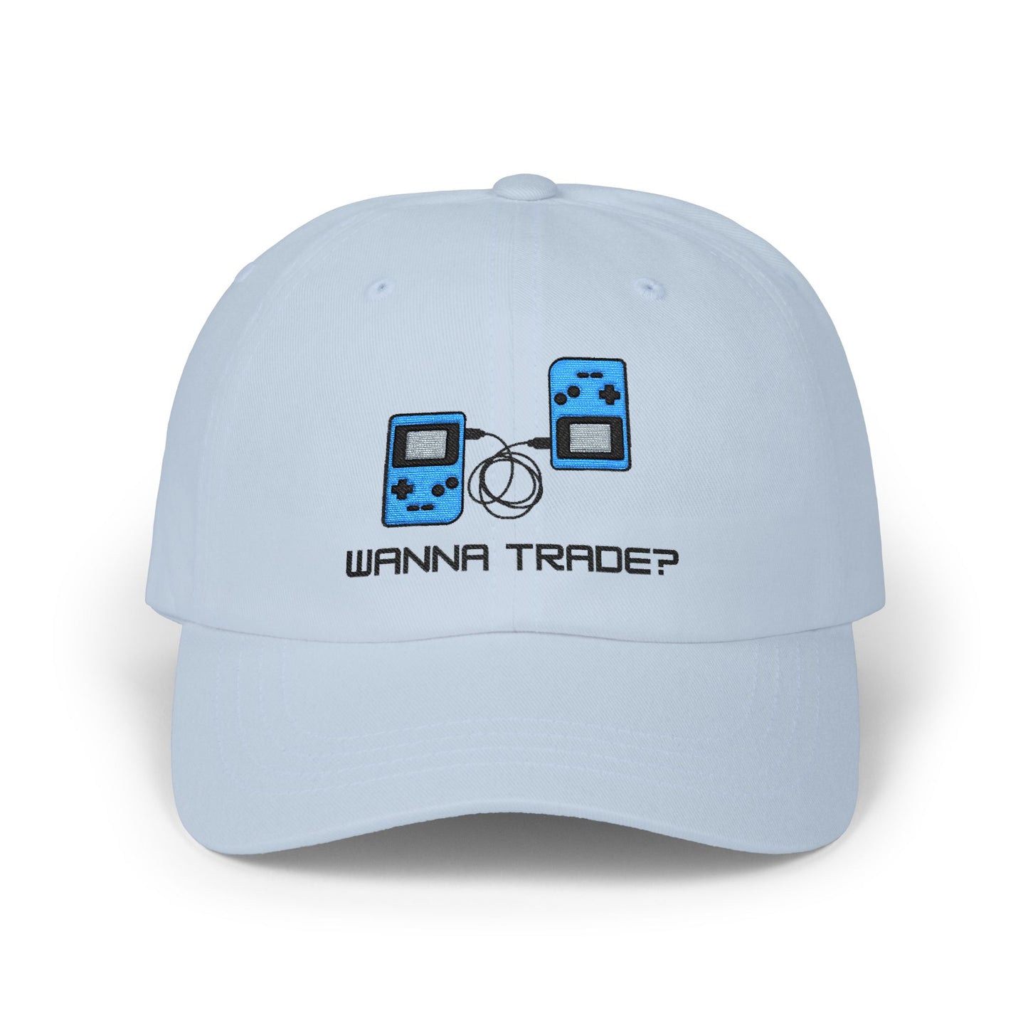 'Wanna Trade?' Blue GBC Embroidered Hat