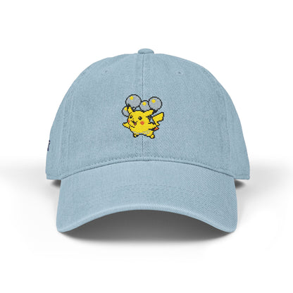'Float On' Pika Denim Embroidered Hat