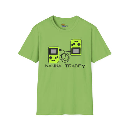 'Wanna Trade?' Lime GBC Shirt