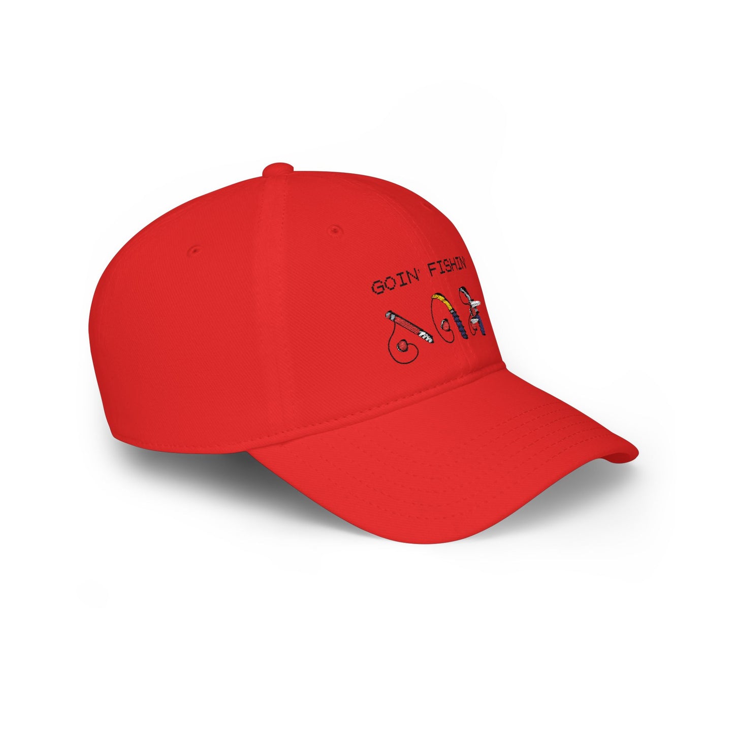 Goin' Fishin' Low Profile Baseball Cap