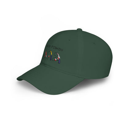 Goin' Fishin' Low Profile Baseball Cap
