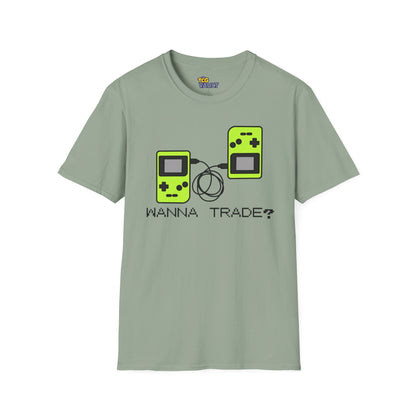 'Wanna Trade?' Lime GBC Shirt