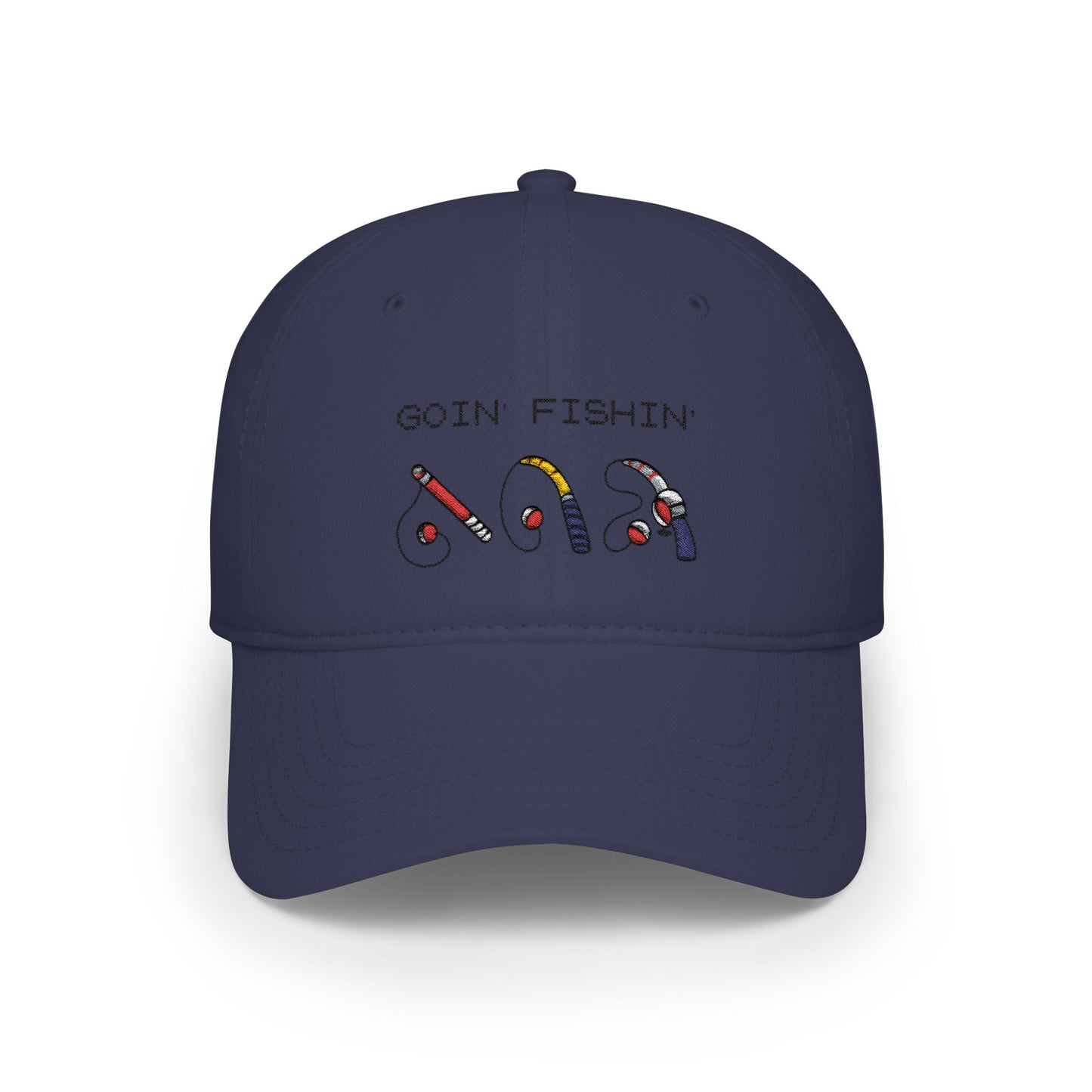 Goin' Fishin' Low Profile Baseball Cap