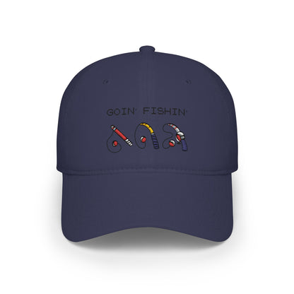 Goin' Fishin' Low Profile Baseball Cap