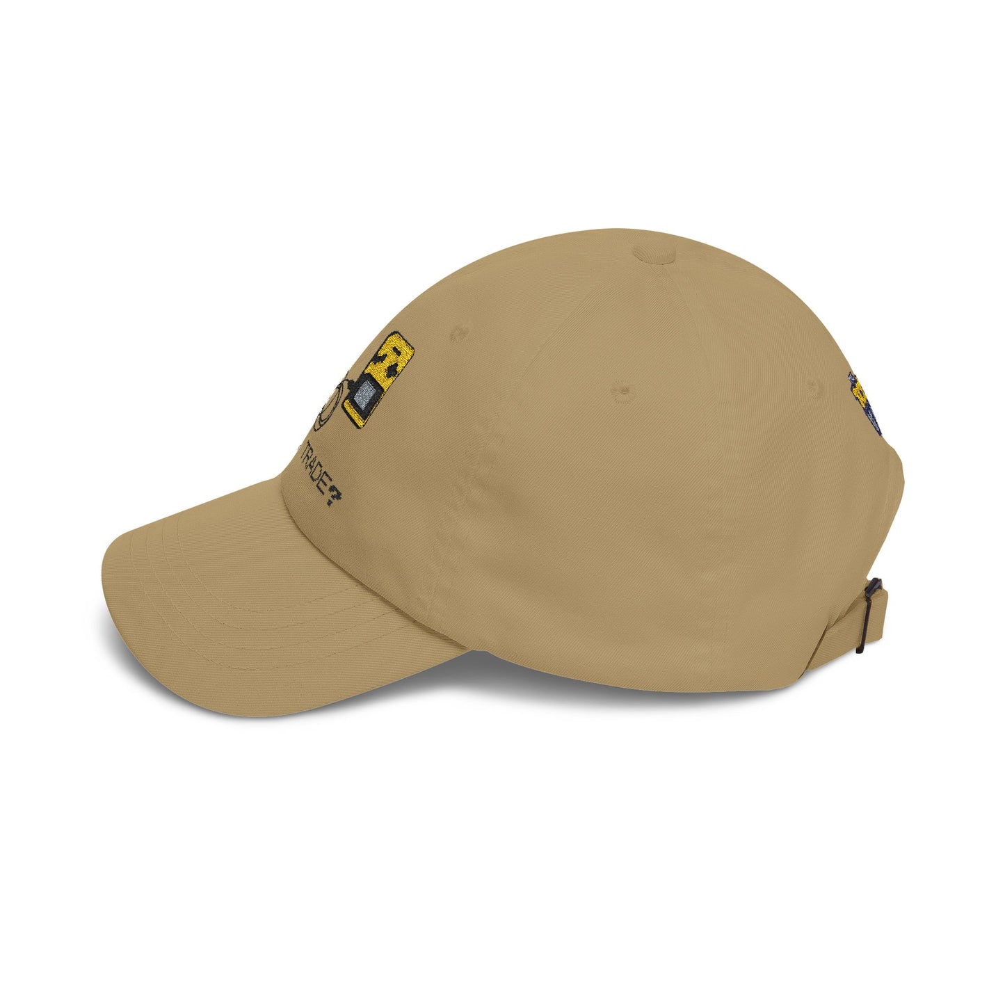 'Wanna Trade?' Yellow GBC Embroidered Hat
