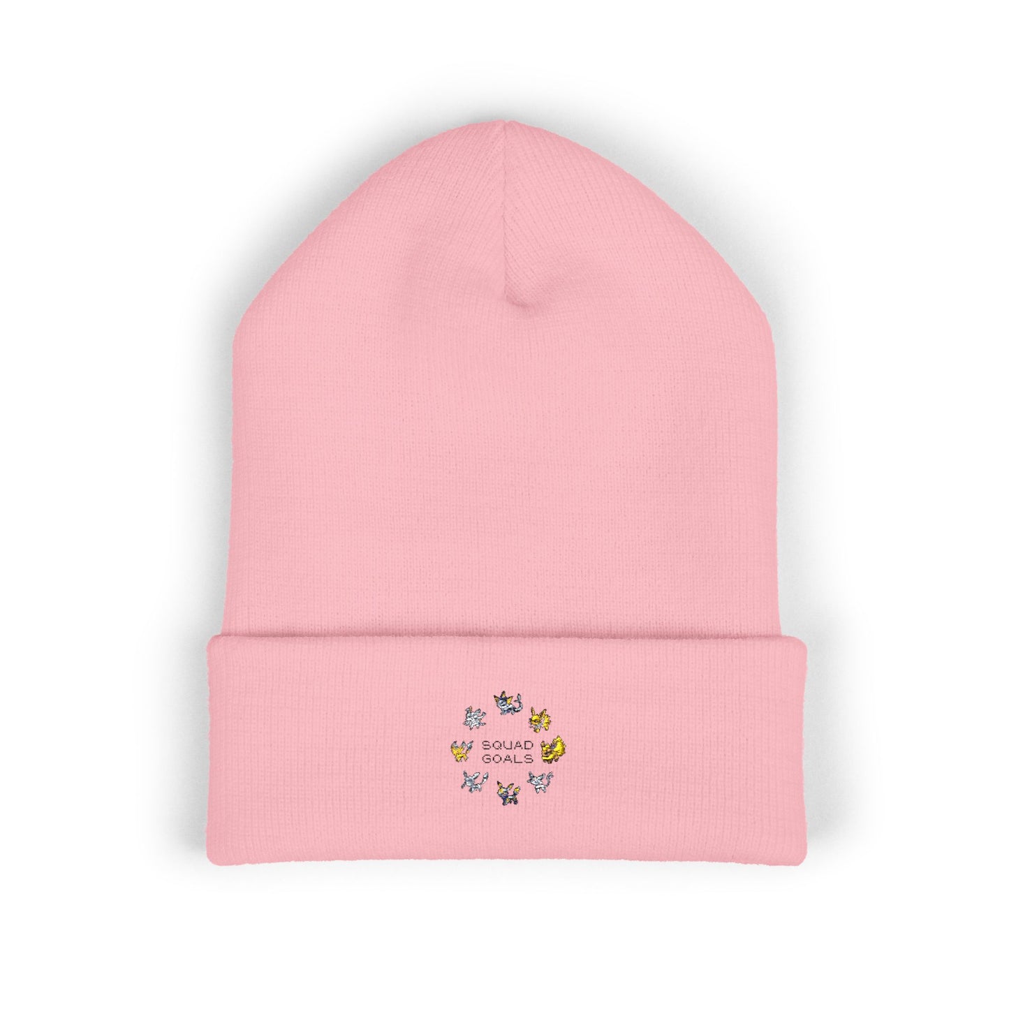 Squad Goals Evolutions Embroidered Cuffed Beanie